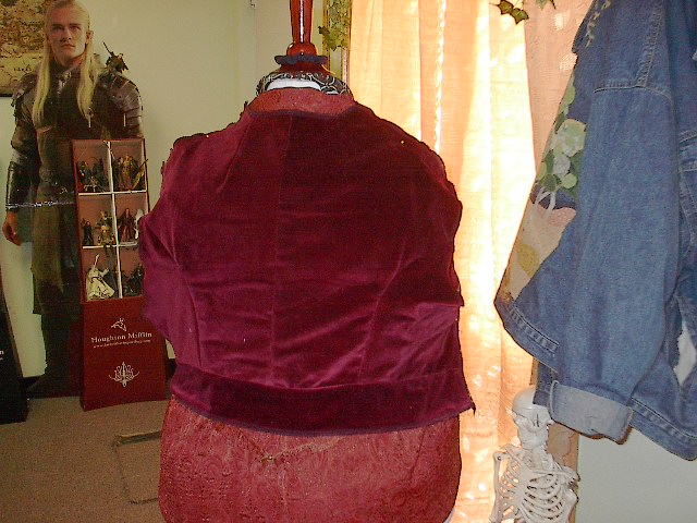replica coat upper back